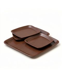 Poulan 4 Piece Coffee Table Tray Set (synthetic illustration; no displayed measurements)