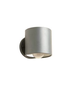 Briar Bend Wall Sconce Mounted On A Plain Wall - Gray (synthetic illustration; no displayed measurements)