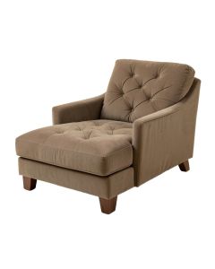 Daniels Tufted Square Arms Chaise Lounge (synthetic illustration; no displayed measurements)