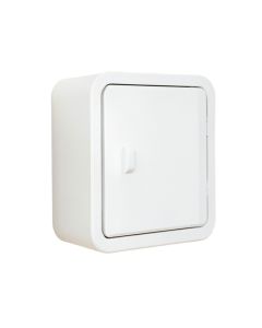 Elm Crossing Wall-Mounted Laundry Cabinet - White
