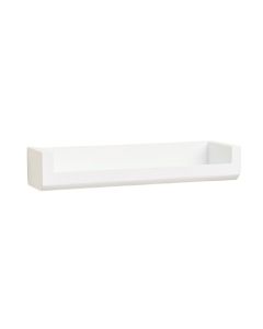 Olive Bluff Wall-Mounted Shelf - White