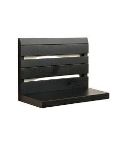 Alder Dale Wall-Mounted Entryway Organizer Shelf - Black (synthetic illustration; no displayed measurements)