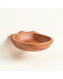 Slate Falls Wall-Mounted Cat Perch - Terracotta (synthetic illustration; no displayed measurements)
