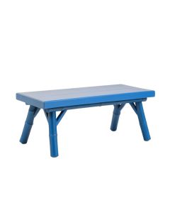 Olive Bend Indoor Bench - Blue (synthetic illustration; no displayed measurements)