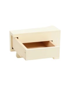 Bay Bend Under-Desk Drawer Unit - Cream (synthetic illustration; no displayed measurements)