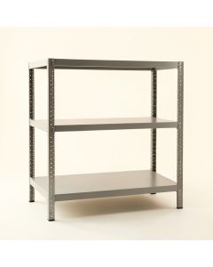 Linden Crest Empty Seed-Starting Shelving Unit Without Lights - Gray (synthetic illustration; no displayed measurements)