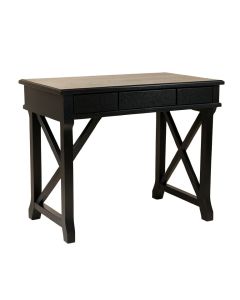 Laurel Bluff Writing Desk - Black (synthetic illustration; no displayed measurements)
