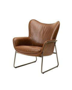 Heinz 30 '' Wide Cowhide Butterfly Chair