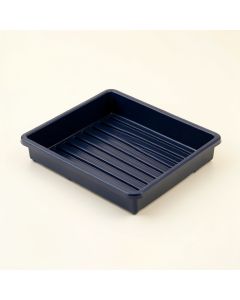 Glen Fold Empty Under-Desk Cable Tray - Navy (synthetic illustration; no displayed measurements)