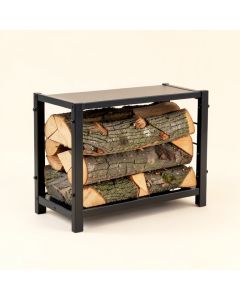 Adamczyk Fireplace Indoor/Outdoor Firewood Log Rack (synthetic illustration; no displayed measurements)