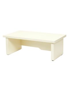 Brook Dale Desktop Monitor Riser - Ivory
