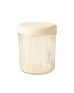 Meadow Canyon Storage Canister With Lid - Cream (synthetic illustration; no displayed measurements)