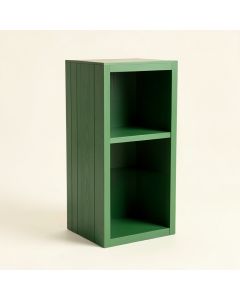 Hill Canyon Narrow Cubby Tower - Green (synthetic illustration; no displayed measurements)