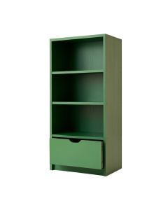 Heath Crest Narrow Cubby Tower - Green (synthetic illustration; no displayed measurements)