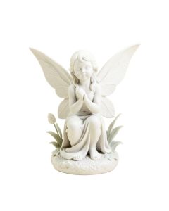 The Secret Garden Pondering Fairy Statue
