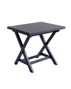 Aspen Crossing Compact Balcony Table - Navy