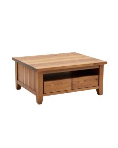 Trumbauersville Solid Wood Coffee Table With Storage (synthetic illustration; no displayed measurements)