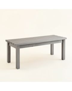 Laurel Falls Indoor Bench - Gray (synthetic illustration; no displayed measurements)