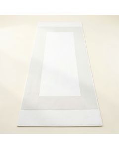 Maple Brook Narrow Runner Rug - White (synthetic illustration; no displayed measurements)