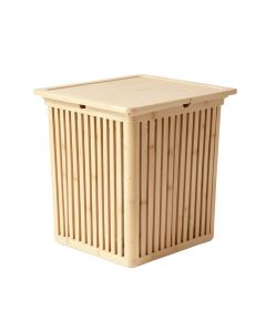 Aspen Crest Laundry Hamper - Beige (synthetic illustration; no displayed measurements)