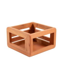 River Crossing Empty Furniture-Style Pet Crate - Terracotta (synthetic illustration; no displayed measurements)
