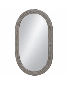 Stone Canyon Framed Wall Mirror - Gray