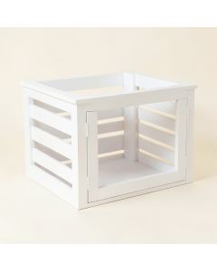 Flint Arc Empty Furniture-Style Pet Crate (synthetic illustration; no displayed measurements)