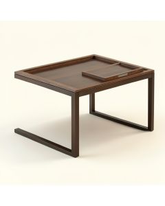 Dominique Coffee Table With Tray Top (synthetic illustration; no displayed measurements)