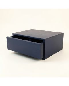 Slate Bend Under-Desk Drawer Unit - Navy (synthetic illustration; no displayed measurements)