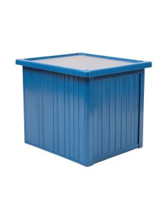 Field Crossing Closed Outdoor Storage Box - Blue