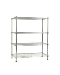 61.5 '' H X 30 '' W X 14 '' D 5 Shelf Wire Shelving Unit
