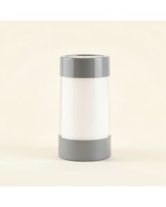5.25 '' H Glass Oval Track Head Shade ( Screw On ) In Gray/White (synthetic illustration; no displayed measurements)