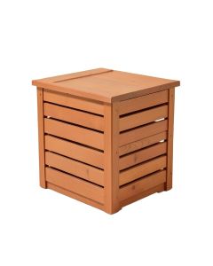 Willow Branch Closed Garden Compost Bin - Terracotta (synthetic illustration; no displayed measurements)