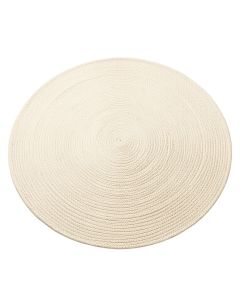 Oak Bridge Round Area Rug - Cream (synthetic illustration; no displayed measurements)