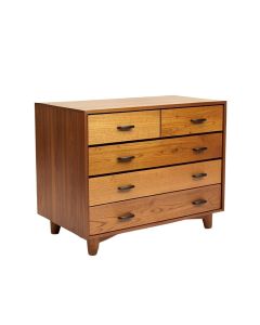 Johnathon Mid-Century Modern Wood 6 Drawer Dresser (synthetic illustration; no displayed measurements)