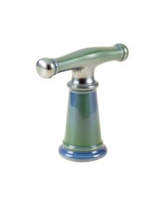 English Trellis Design On Antiqueceramic Handle Insets And Skirts For Bath Faucets