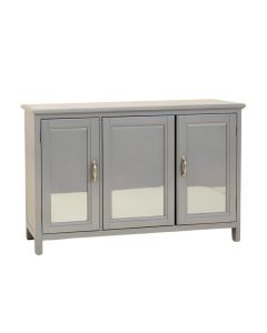 Montag Mirrored Filigree 3 Door Standard Dresser