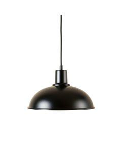 Alder Arc Pendant Light Suspended From One Plain Cable