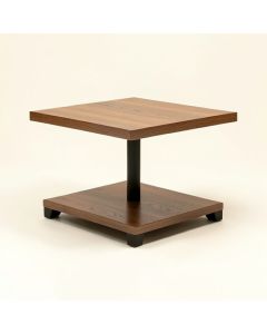 Shultz Floor Shelf Coffee Table With Tray Top (synthetic illustration; no displayed measurements)
