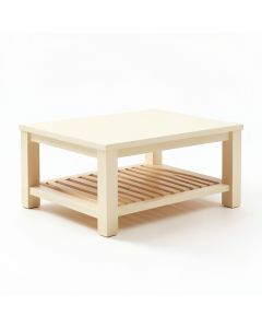 Flint Bluff Coffee Table - Cream (synthetic illustration; no displayed measurements)