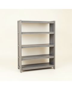 Vale Crest Empty Seed-Starting Shelving Unit Without Lights - Gray (synthetic illustration; no displayed measurements)