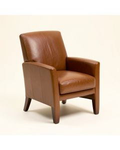 Schlater Diamond Genuine Leather Upholstered Dining Chair (synthetic illustration; no displayed measurements)