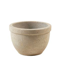 Low Zen Bowl Cast Stone Pot Planter