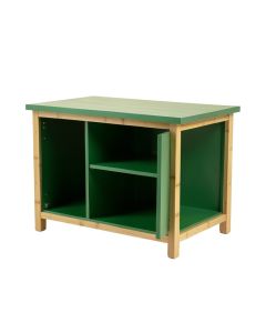 Flint Branch Empty Countertop Canister Rack - Green