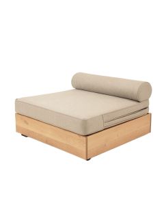 Kaya 76.5 '' Flared Arm Sleeper (synthetic illustration; no displayed measurements)