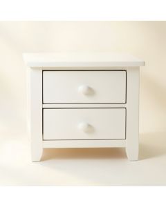Field Falls Nightstand - White (synthetic illustration; no displayed measurements)