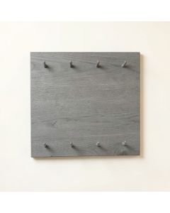Holly Dell Empty Wall-Mounted Tool Organizer Panel - Gray (synthetic illustration; no displayed measurements)
