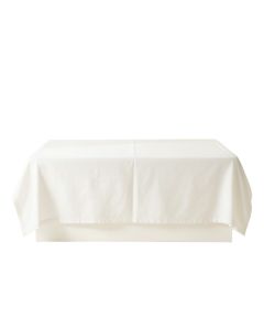 Sage Arc Flat Bed Sheet - White