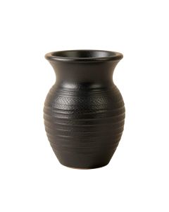 Heath Bend Empty Decorative Vase - Black (synthetic illustration; no displayed measurements)