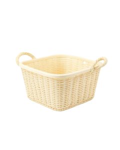 Wren Bluff Empty Storage Basket - Cream